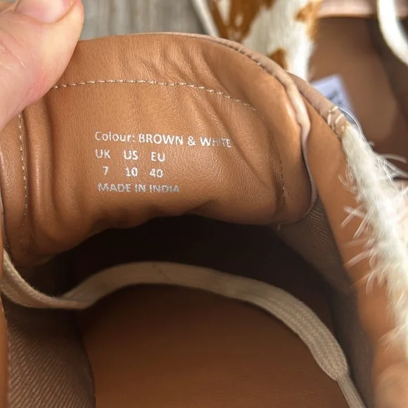 Western sneakers made from cowhide and leather well made high quality lace ups - Picture 10 of 10